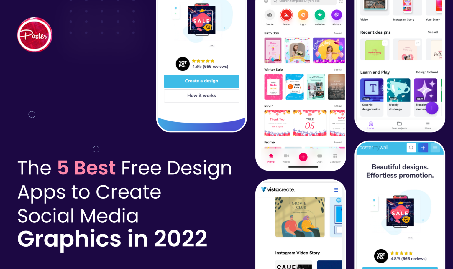 5 Best Social Media Graphics Design Apps