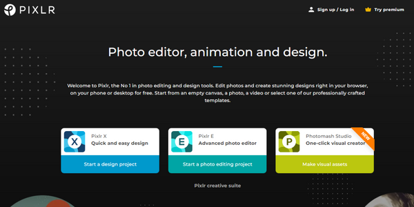 Pixlr Free Photo Editor Online Image Animation and Design